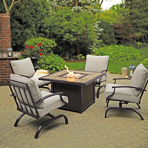 Halsted 5-Pc. Fire Table Chat Set