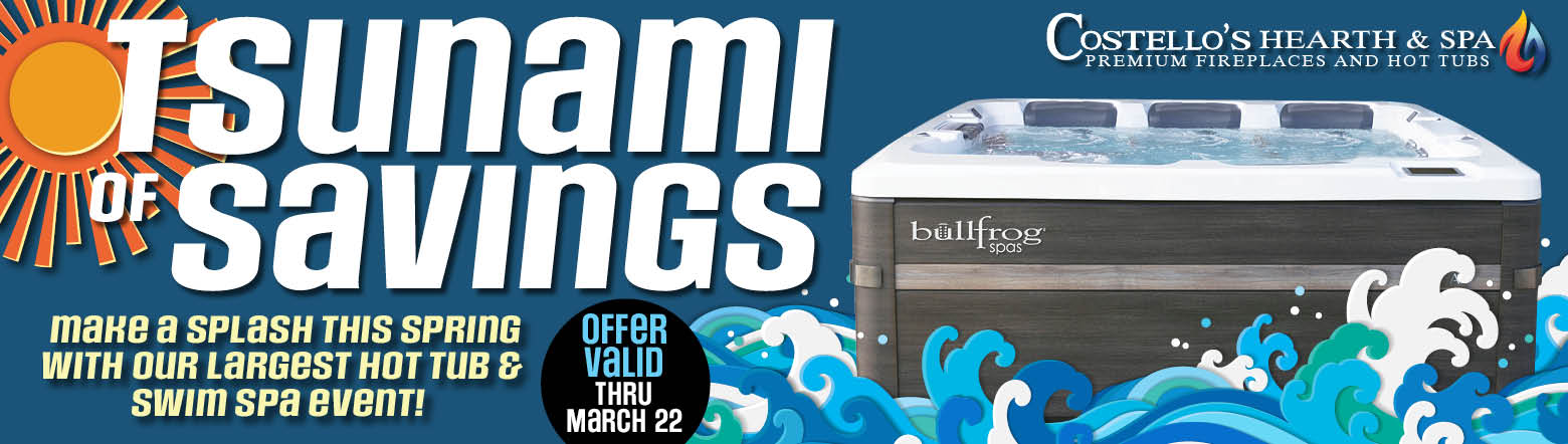 Tsunami Of Savings Hot Tub Event