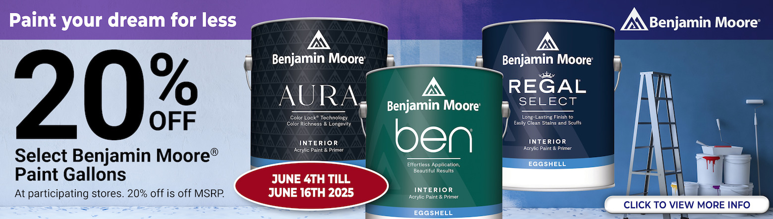 Benjamin Moore Father's Day Sale Header