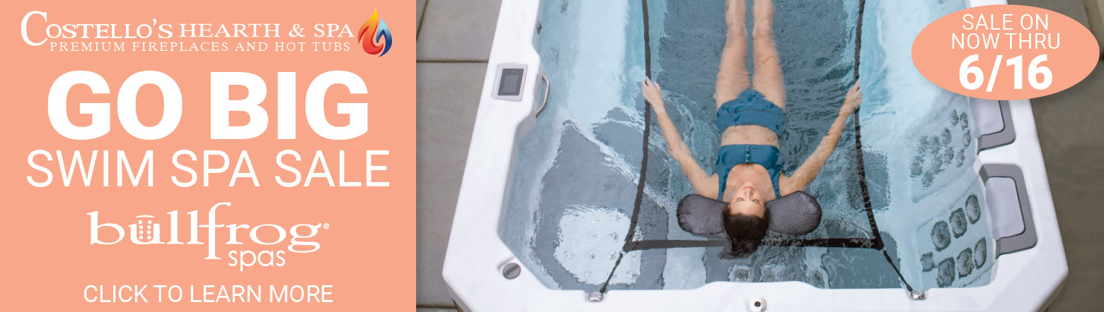 Bullfrog Swim Spa Event Header