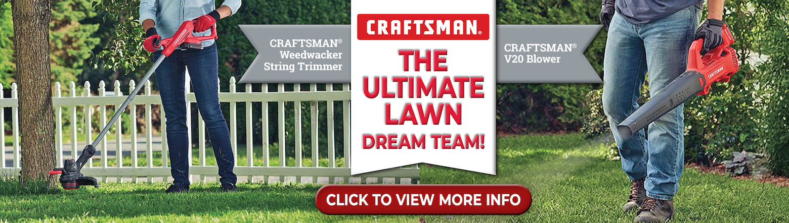 Craftsman Weedwacker & Blower Combo Kit Header