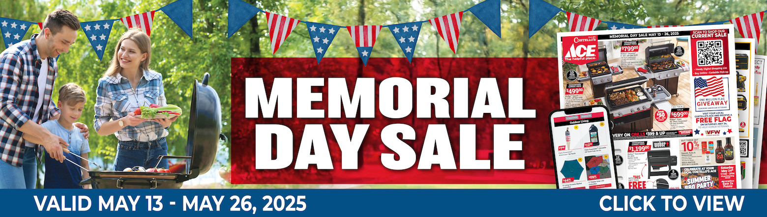 Memorial Day Sale Header