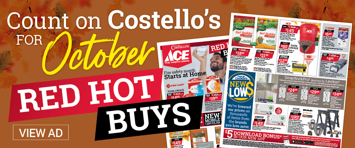 Costello's Ace Tools, Grills, Paint, Hardware Stores