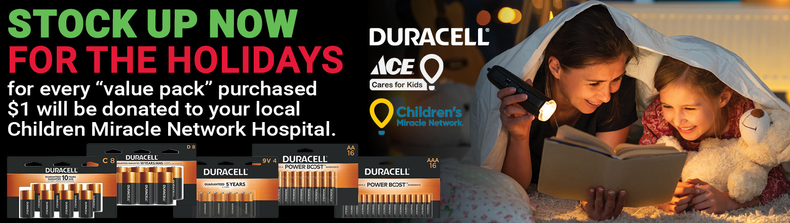 Duracell Donates Header