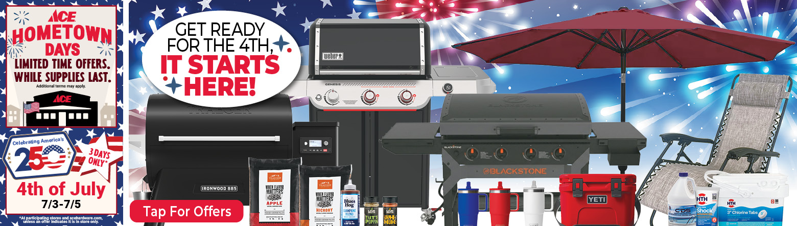 Hometown Days Grilling & Outdoor Event Header