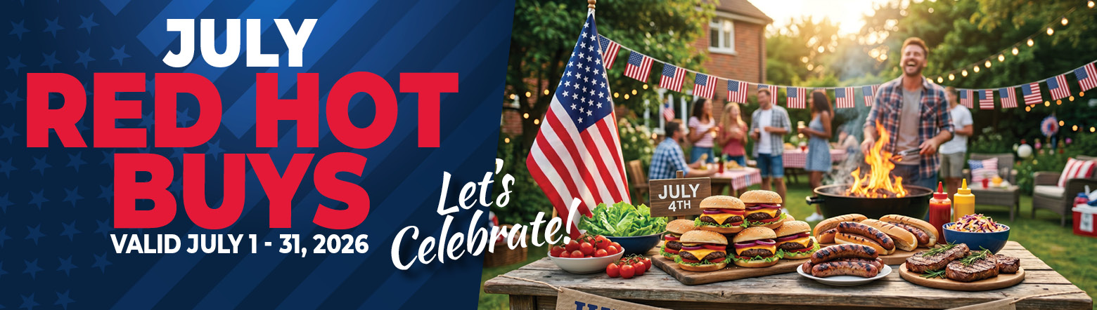 July Red Hot Buys Header