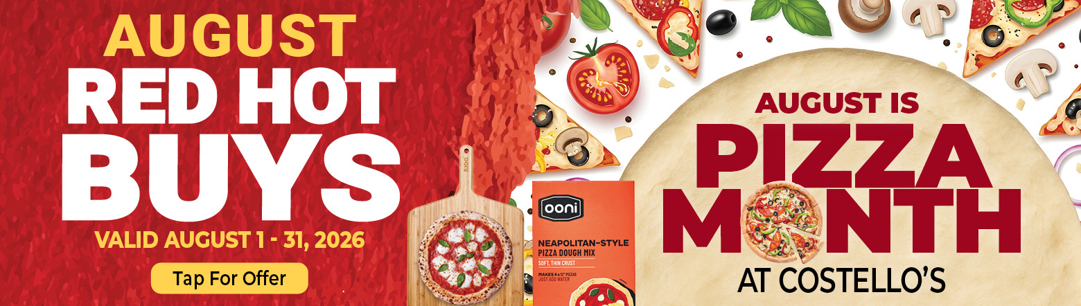 August Red Hot Buys Header