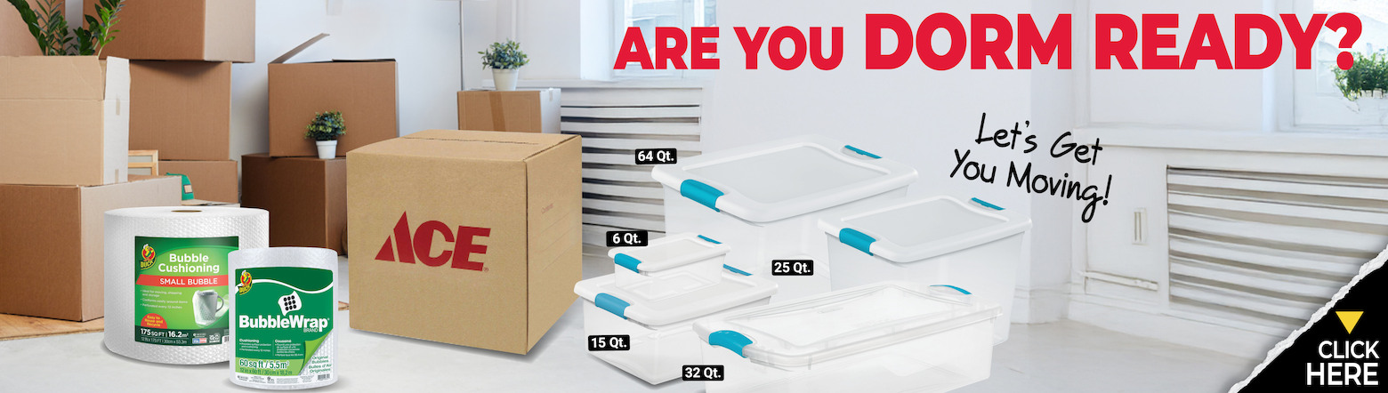 Are you Dorm ready? Header