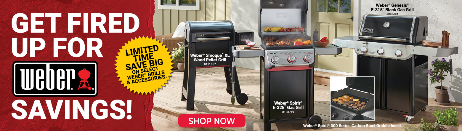 Weber Grills Header