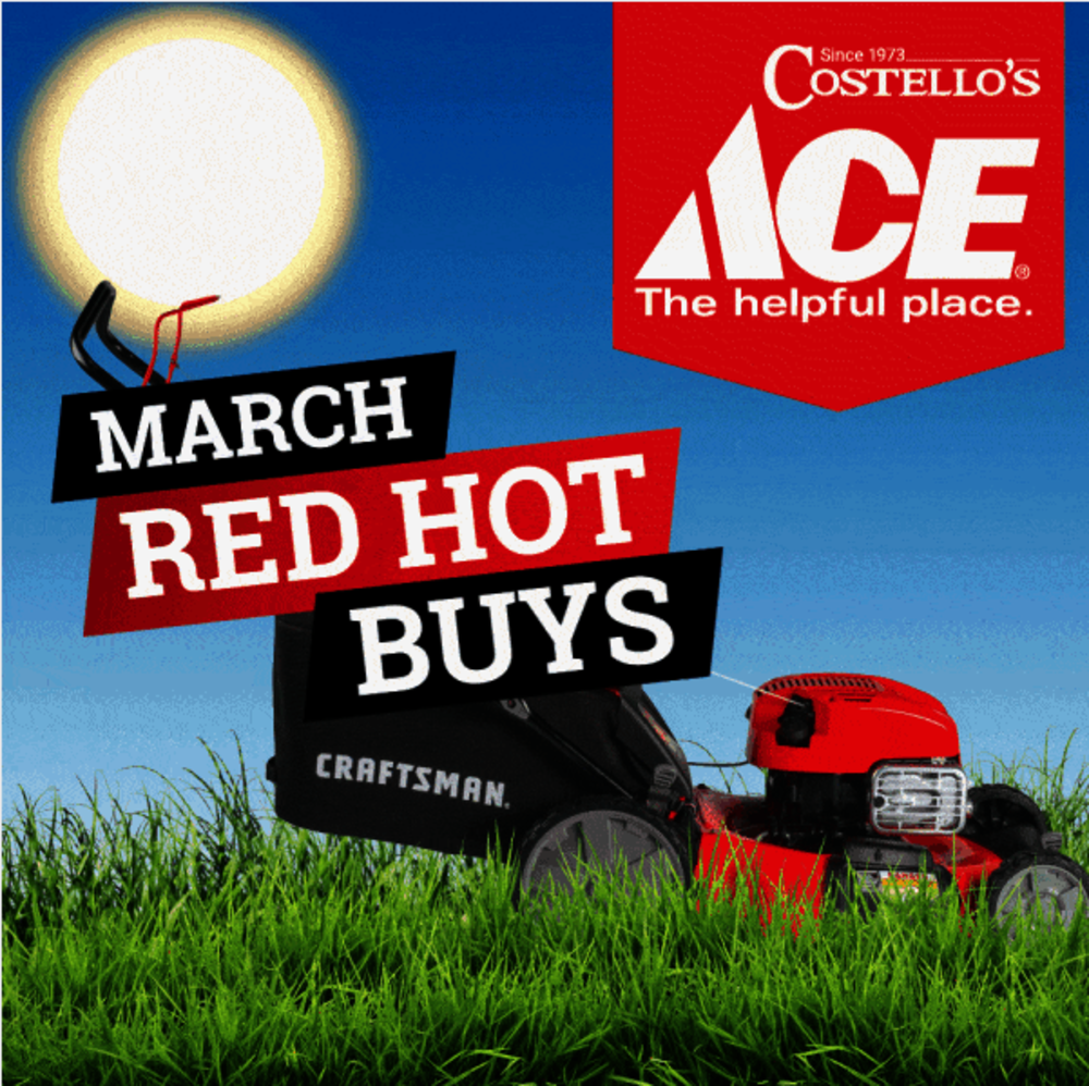 March Red Hot Buys - Costello's Ace