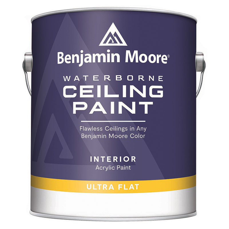Benjamin Moore® Waterborne Ceiling Paint Flat White Interior, 1 Gal.