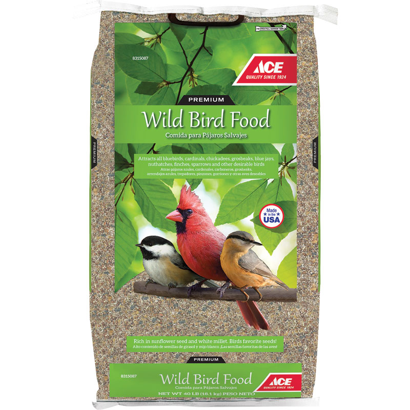Ace® Premium Wild Bird Food, 40 Lb.