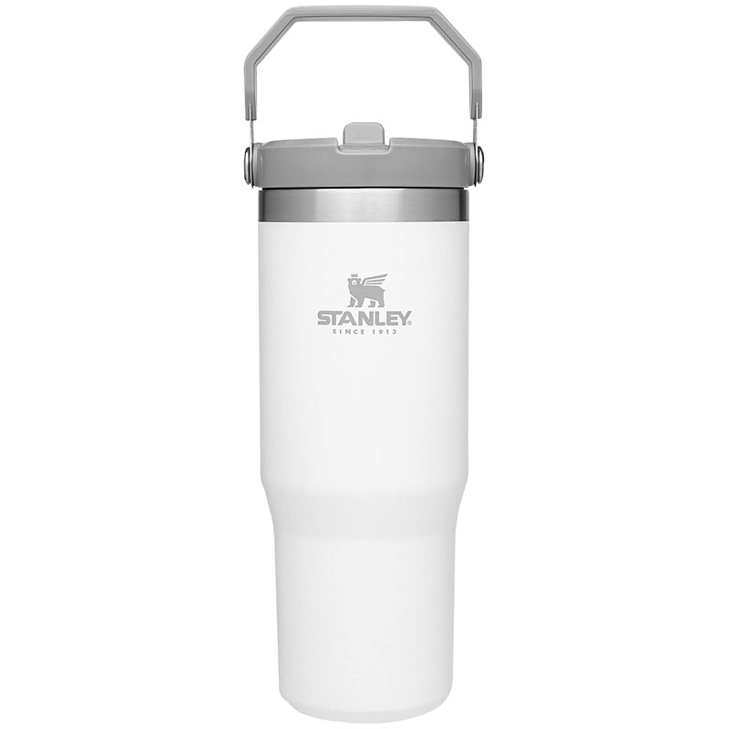Stanley® IceFlow 30 Oz. White Insulated Straw Tumbler
