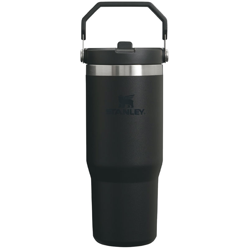 Stanley® Iceflow 30 Oz. Black Insulated Straw Tumbler
