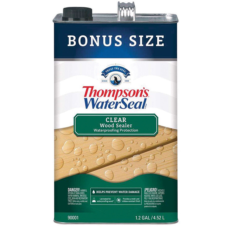 Thompson's® WaterSeal® Clear Waterproofing Wood Protector, 1.2 Gal.