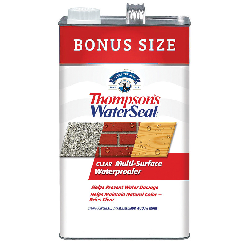 Thompson's® WaterSeal® Flat Clear Multi Surface Waterproofer, 1.2 Gal.