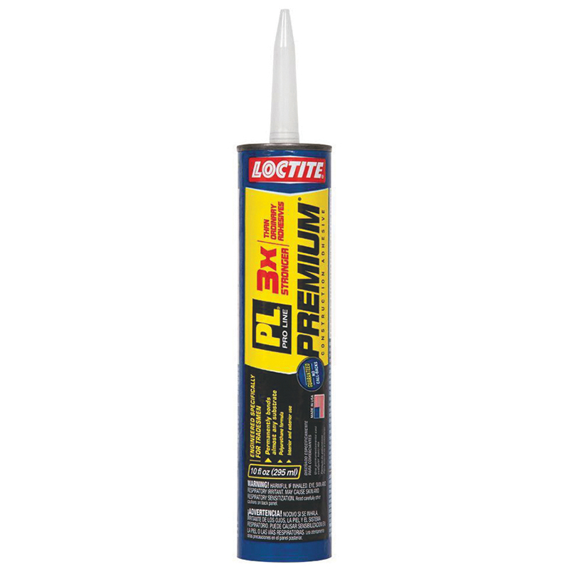 Loctite® Pro Line® Premium® Polyurethane Construction Adhesive, 10 Oz.