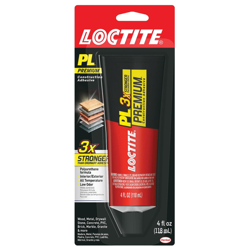Loctite® PL Premium Polyurethane Construction Adhesive, 4 Oz.