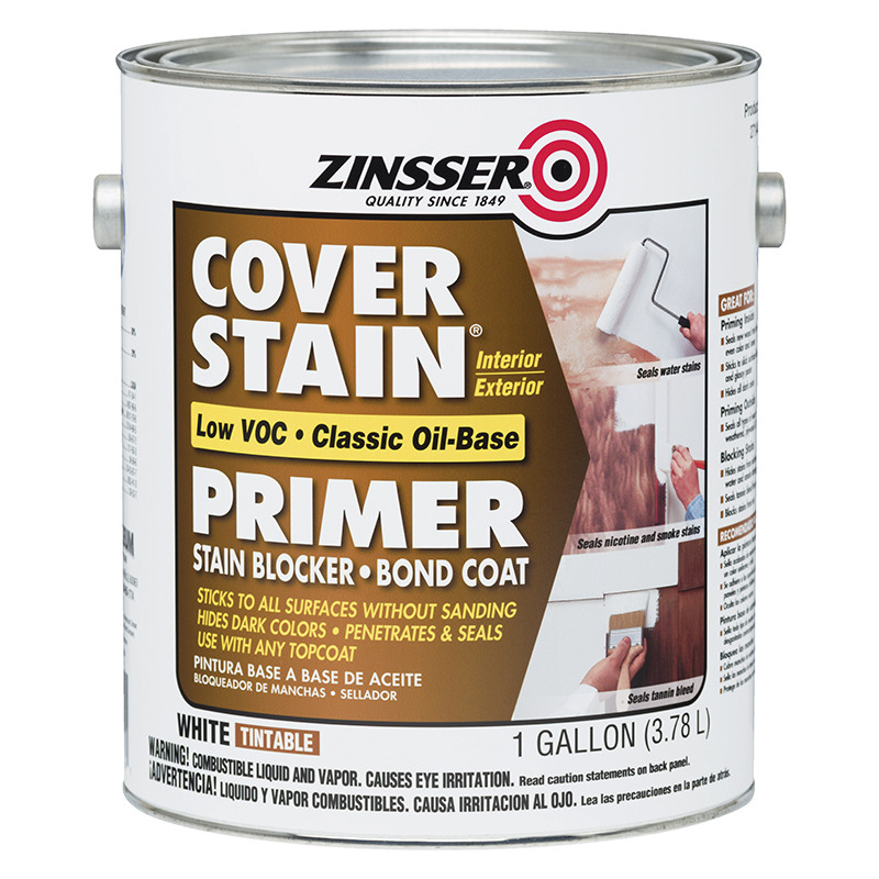 Zinsser® Cover Stain® White Primer, 1 Gal.
