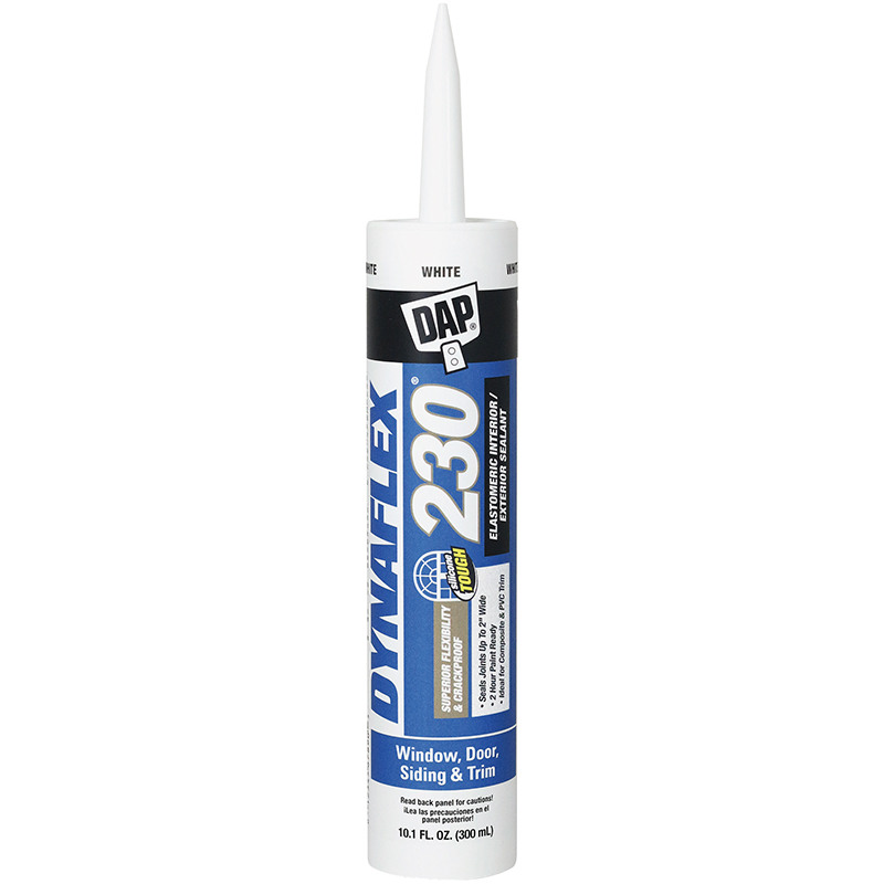 DAP® Dynaflex 230® Premium Elastomeric White Sealant, 10.1 Oz.