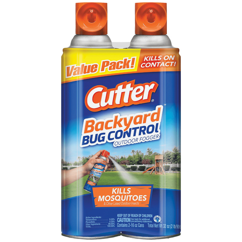 2-Pk. Cutter® Backyard Bug Control Outdoor Fogger