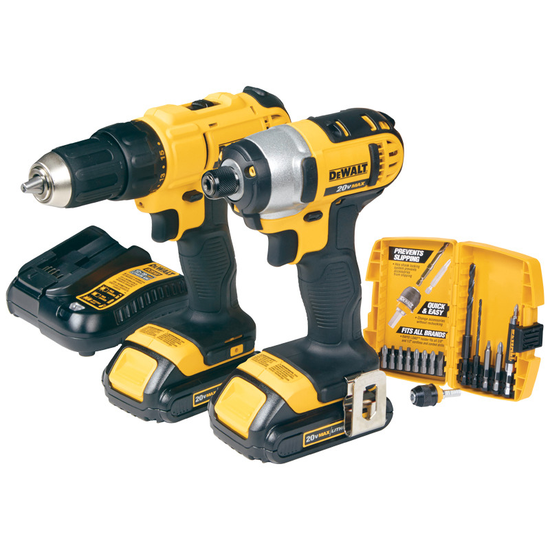DeWalt® 20V MAX Drill & Impact Driver Kit