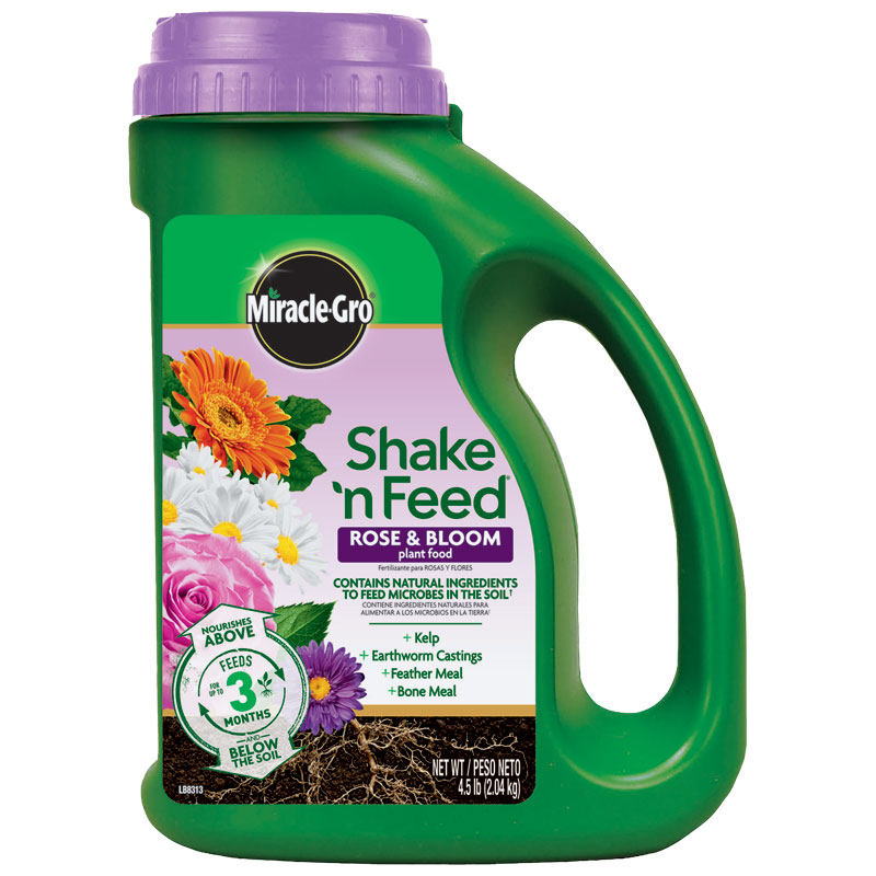 Miracle-Gro® Shake 'N Feed® Rose And Bloom Plant Food, 4.5 Lb.