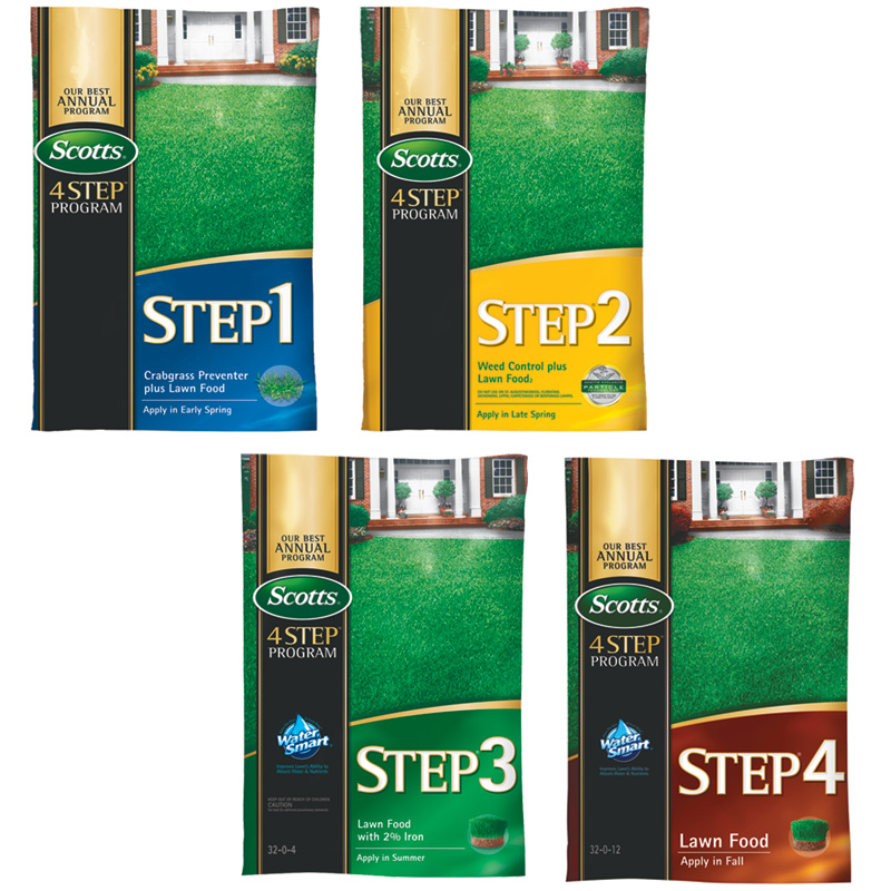 Scotts® 4 Step® Annual Program (15,000 Sq. Ft.)