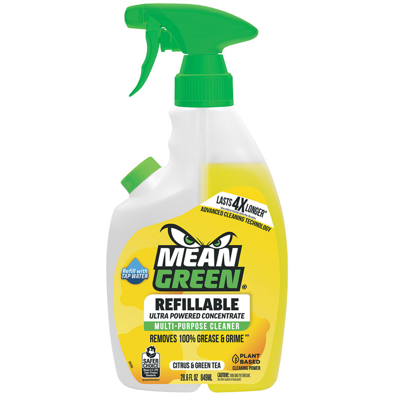 Mean Green® Green Tea Citrus Scent Multi-Purpose Cleaner Liquid Spray, 28.6 Oz.