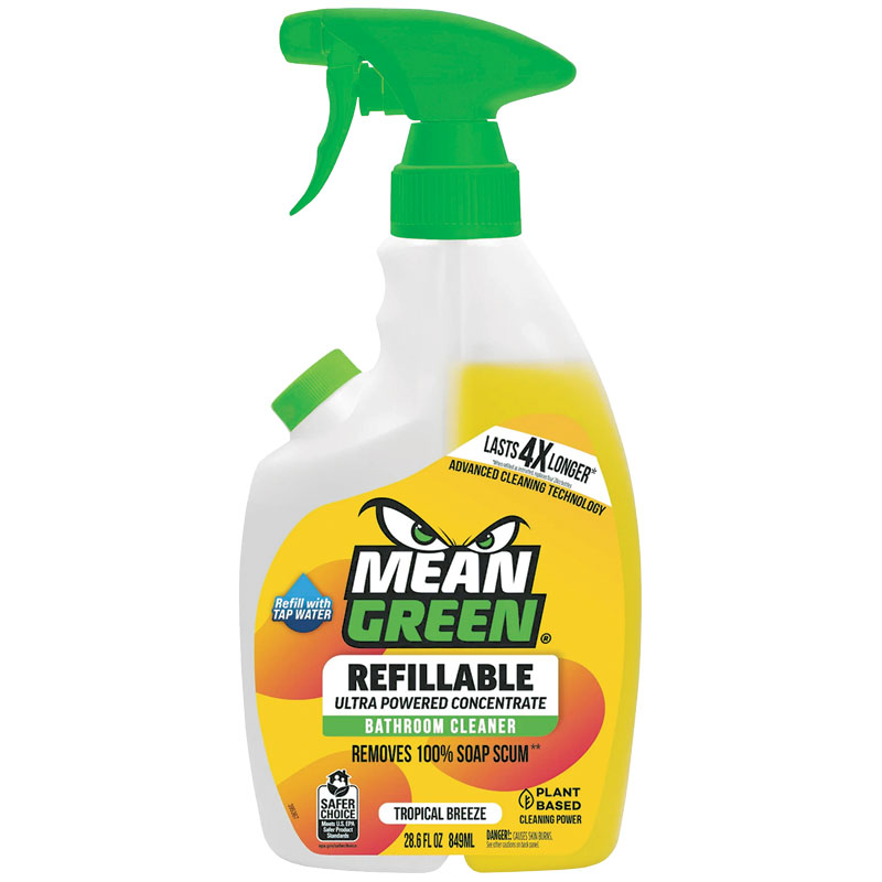 Mean Green® Tropical Breeze Scent Bathroom Cleaner Spray, 28.6 Oz.