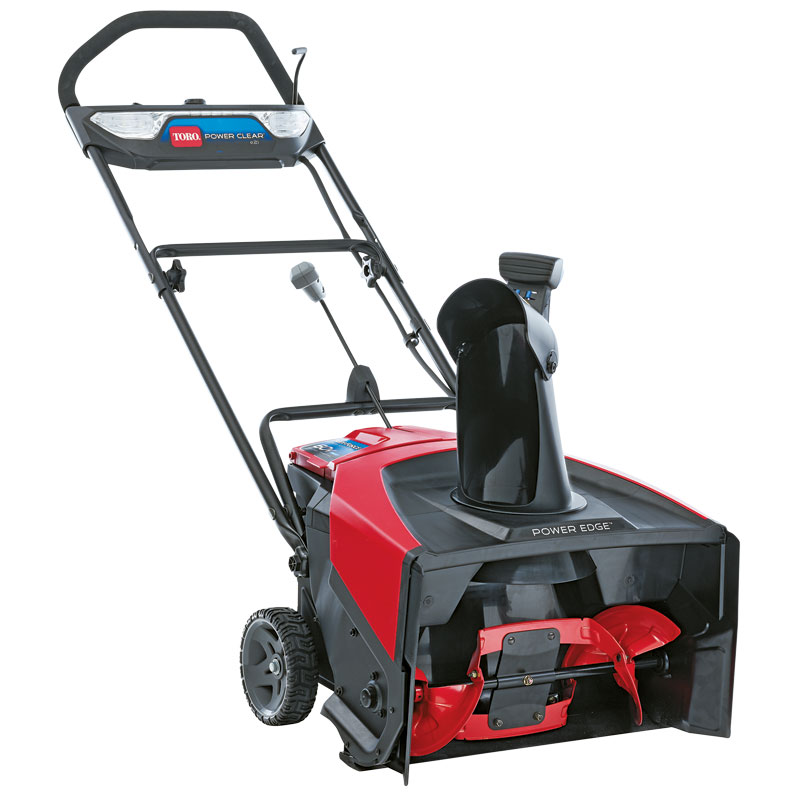 Toro® Power Edge® 21" Single Stage Battery Snow Thrower Kit