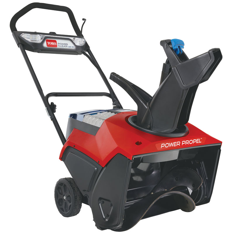 Toro® Power Clear® 21" Single Stage Battery Snow Thrower Kit,