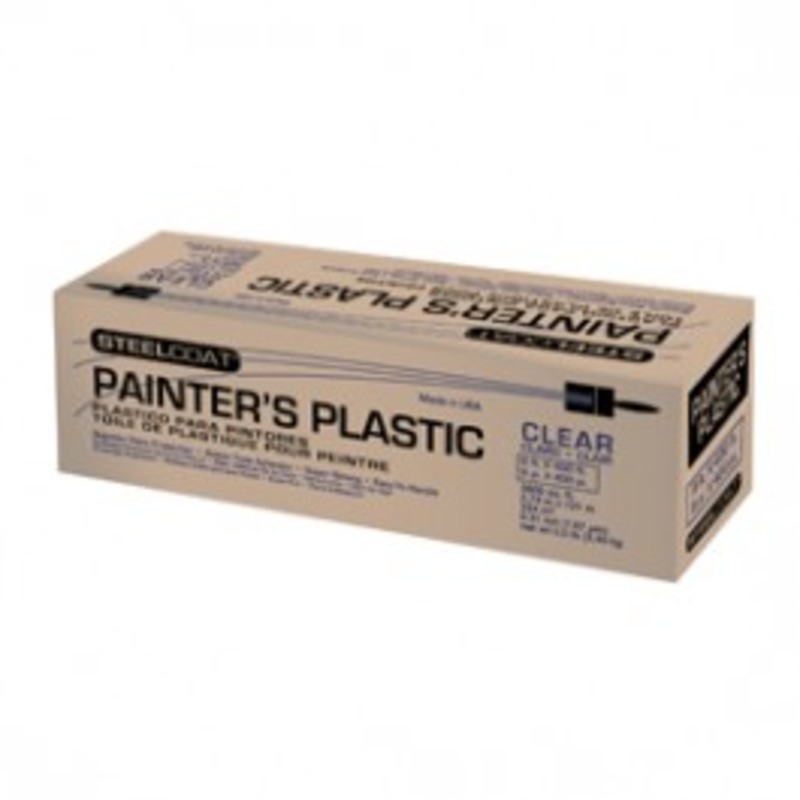 STEELCOAT Painters Plastic 9ft X 400ft .31 mil