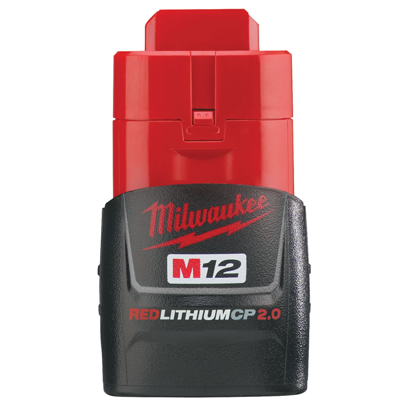 12V Milwaukee Tool M12 Redlithium Ion CP2.0 Battery Pack