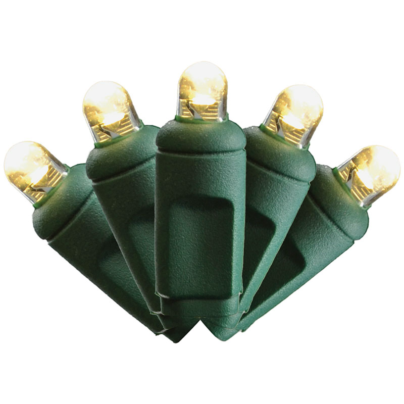 50 Ct. Celebrations 25' Platinum LED Mini Warm White String Christmas Lights