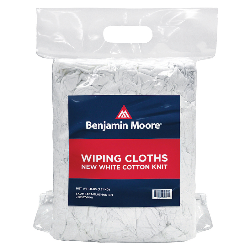 Benjamin Moore® Cotton Knit Wiping Rags, 4 Lb.