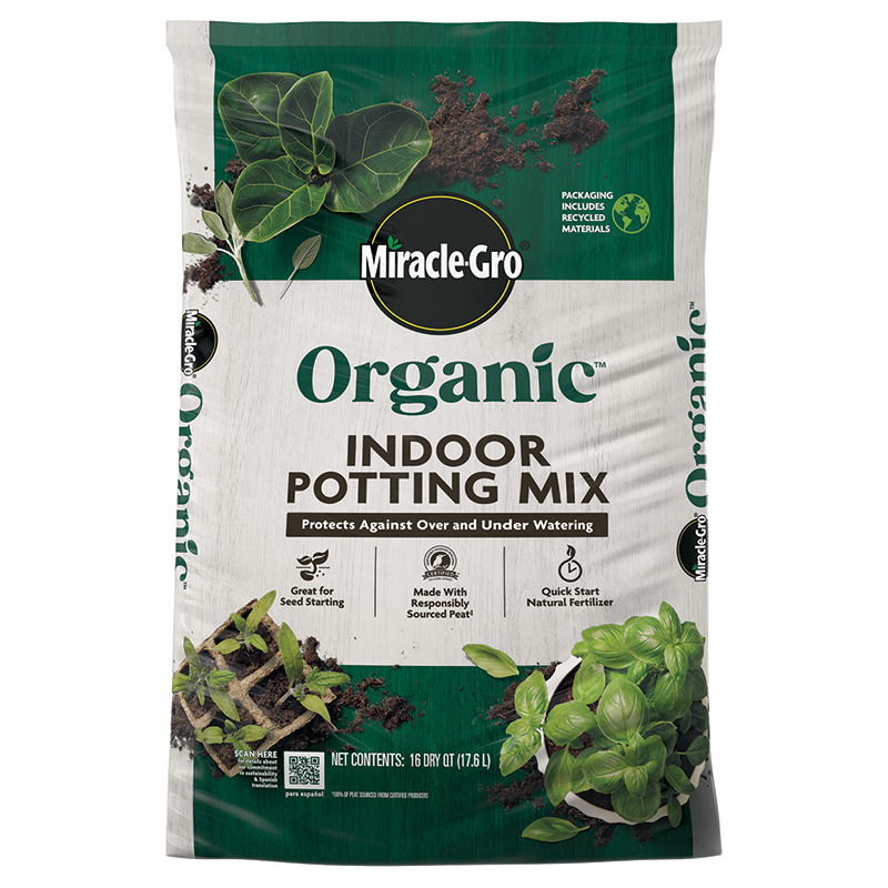 Miracle-Gro® Organic® Indoor Potting Mix, 16 Qt.