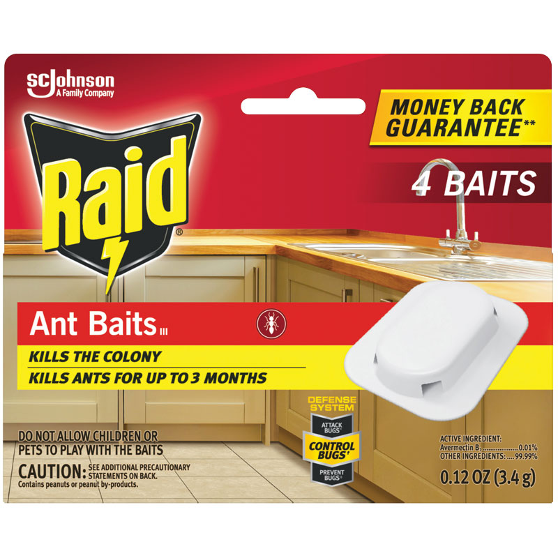 Raid® Ant Baits, 4/Pk.