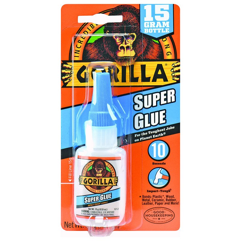 Gorilla Glue® Super Glue, 15 G.