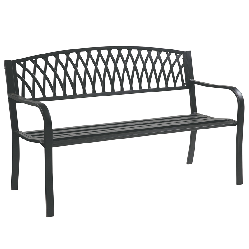 Living Accents Ace Grass Back Park Bench