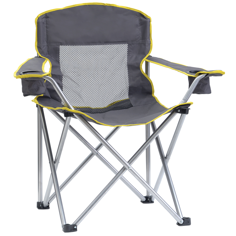 QuikChair Heavy Duty Mesh Chair - Gray