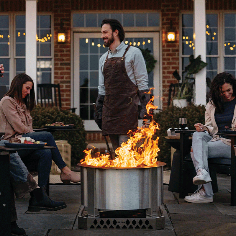 BREEO® Stainless Steel X24 Smokeless Fire Pit