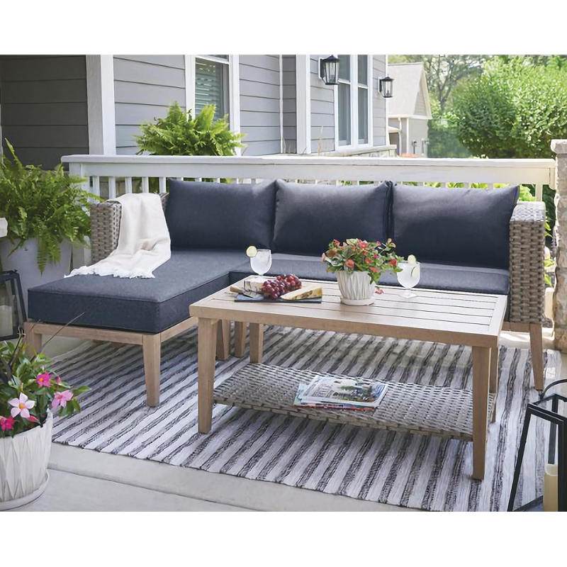 Burbank 4 Pc. Deep Seating Sectional Set