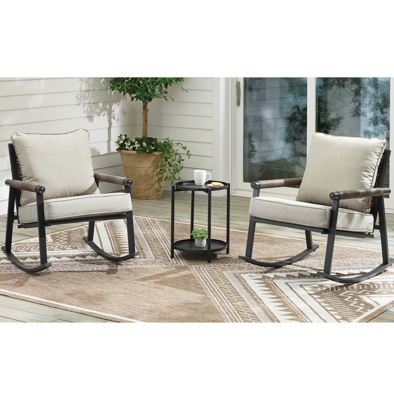 Living Accents 3 Pc. Rocking Chair with End Table Set