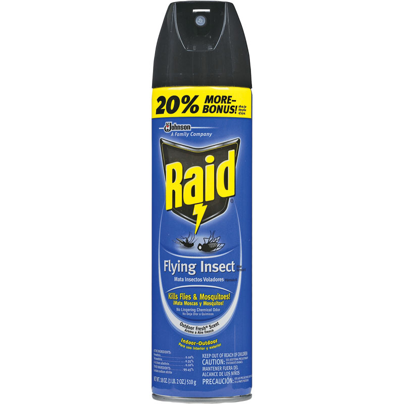 Raid® Aerosol Flying Insect Killer, 18 Oz.