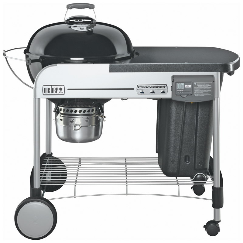 Weber® 22" Performer Deluxe Charcoal Grill- Black