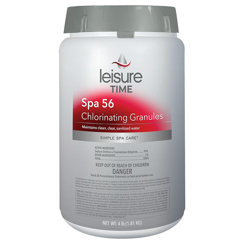 Leisure Time® Spa 56 Chlorinating Granules, 4 Lb.