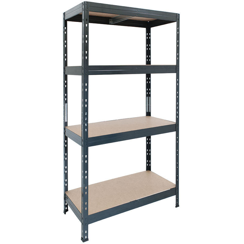71" Metal Shelving Unit
