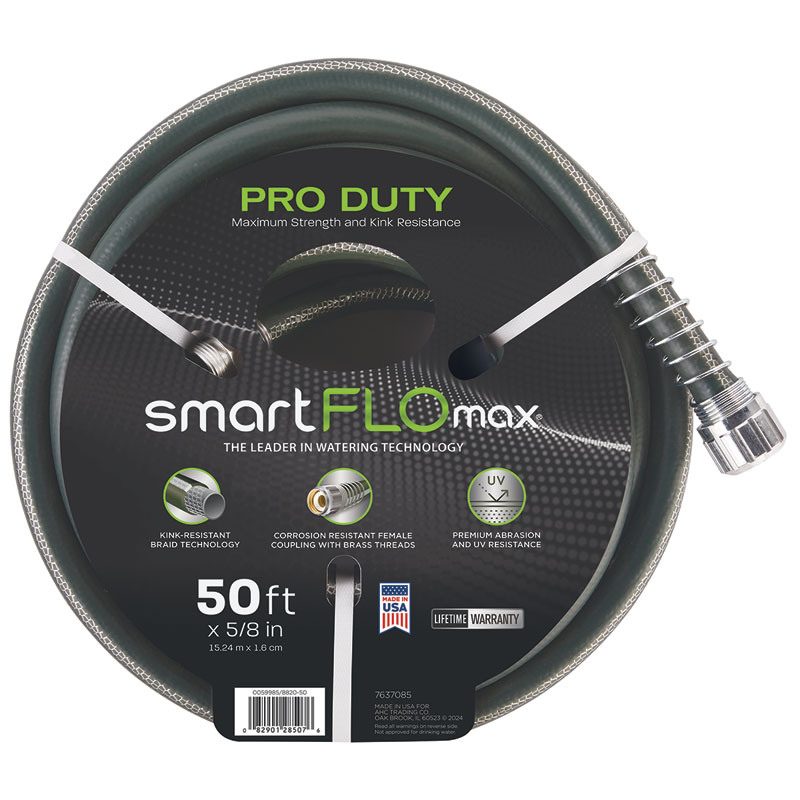 Ace SmartFLO Max 5/8 in. D X 50 ft. L Premium Grade Garden Hose