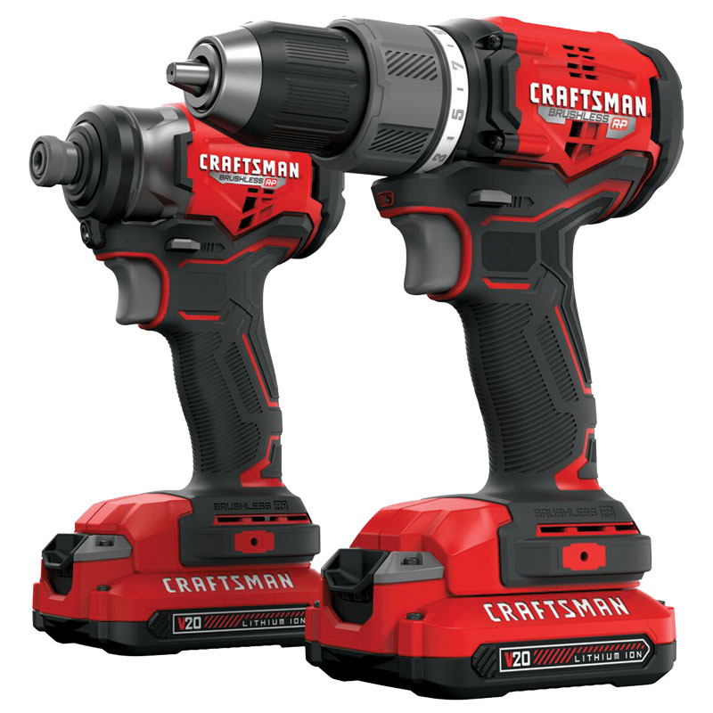 Craftsman® V20 Brushless RP Cordless 2-Tool Combo Kit